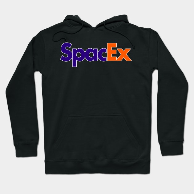 SpaceX delivers! Hoodie by RetroZest